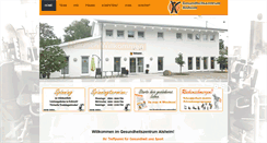 Desktop Screenshot of gesundheitszentrum-alsheim.de